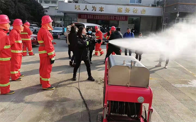 推車式高壓細水霧滅火裝置